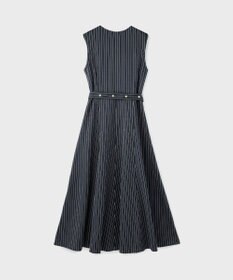 GRACE CONTINENTAL ストライプジャージワンピース
