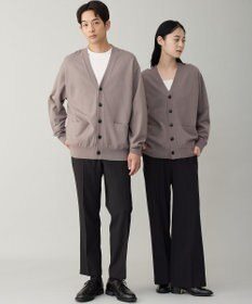 UNFILO MENS 【OCEANS YouTube 掲載/男女兼用】スムースシルキーニット カーディガン