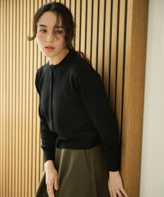 #Newans 【カシミヤ混】コンパクトニットカーディガン