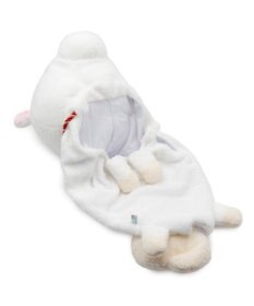 Mother garden しろたん 午年 抱き枕カバー 55cm用 《白》 単品