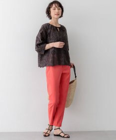 23区 S 【先行予約/見上愛さん着用】カットワークエンブロイダリー 2WAYブラウス