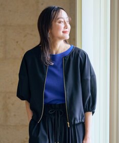 ANY シアーランタンスリーブブルゾン