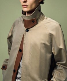 JOSEPH HOMME コットンシルクギャバジン　ステンカラーコート