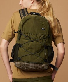 JOSEPH ABBOUD MOUNTAIN 【CREA掲載・軽量/ECO撥水】ナイロンリップクロス バックパック 21L