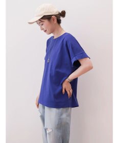 AMERICAN HOLIC 接触冷感袖タックカットプルオーバー