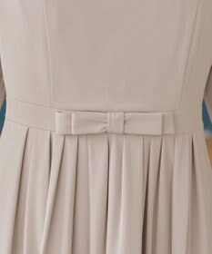 Tiaclasse L 【セレモニー・新色追加】リボンベルトフレアワンピース