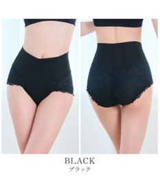 BRADELIS New York 【カヤビューティーラボ】レーシーハイウエストショーツ25 深め ハイウエスト お腹すっきり 補正 補整下着