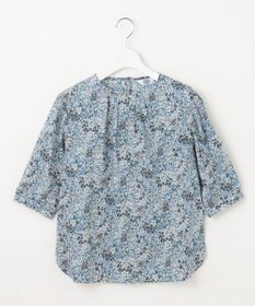 J.PRESS LADIES L 【洗える】LIBERTY Joanna Louise/Phoebe クルーネック ブラウス