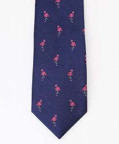 J.PRESS MEN 【JOKE TIE COLLECTION】フラミンゴ ネクタイ