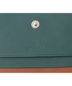genten ピア ボックス2つ折り財布