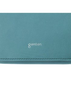 genten ピア ボックス2つ折り財布