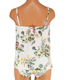 San-ai Resort（三愛水着楽園） ショルダードレス３点セット　13L・15L　【Coral veil（コーラルヴェール）】