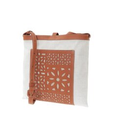 genten タペストリーカットワーク 2wayショルダーバッグ