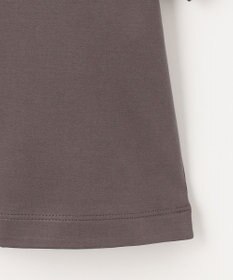 自由区 L 【洗える】ハイカウントクロップド丈 カットソー