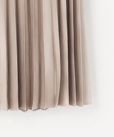 自由区 S 【ウエストゴム・洗える】ブライトサテンプリーツ スカート