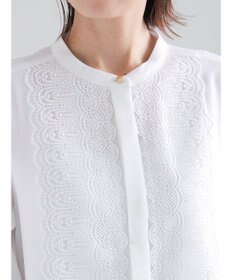 Te chichi フロントレースブラウス