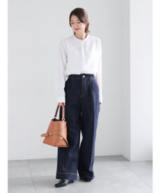 Te chichi フロントレースブラウス