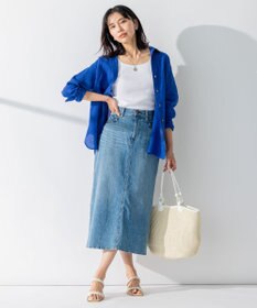 洗える】23区DENIM ストレッチデニム スカート / 23区 | ファッション