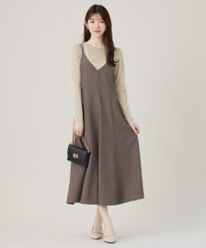 ANY SIS 【洗える】フレアキャミソール ワンピース