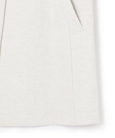 23区 L 【セットアップ対応】オックスストレッチ ノーカラー ジレ