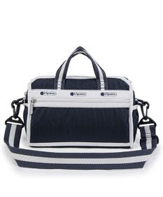LeSportsac MINI DUFFEL CROSSBODY/スペクテイターディープブルー