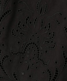 BEIGE， 【洗える】GALLERIA / コットンエンブロイダリーIラインスカート