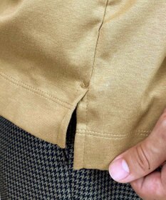 KASHIYAMA 【シルケット加工】コットンタートルネックカットソー