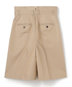 uncrave チノギャバジン ショートトラウザー