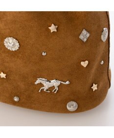 UNBILLION カカトゥ kakatoo / スエード調スタッズドロストバッグ