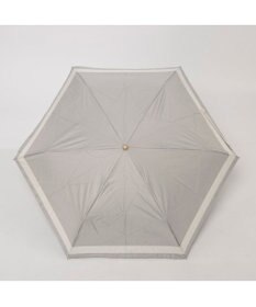 UNBILLION カシュネ cachenez / PU切り継ぎボーダー3段折りたたみ傘