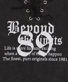 WEGO グラフィックレースアップちびT