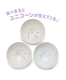 Mother garden マザーガーデン ユニコーン くっつきにくい ご飯茶碗 中盛 水色