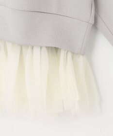 Feroux チュールコンビダンボール プルオーバー