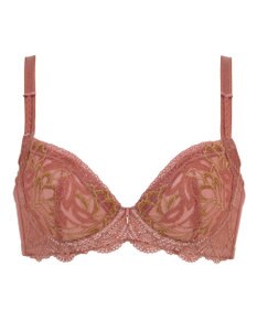 BRADELIS New York 【BRADELIS New York / 育乳ブラ・STEP2 寄せる】ローズステップ2ブラ23A1  脇高設計でスッキリ補正するブラ