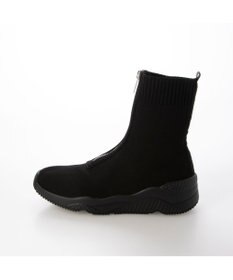 MODE ET JACOMO <carino>フロントジップニットブーツ