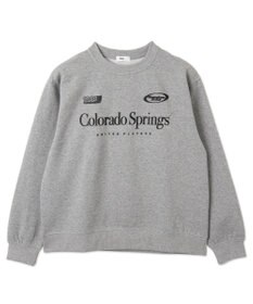 WEGO 【ユニセックス着用ITEM/裏起毛/SMLサイズ展開】リラックスフィットゲームロゴプルオーバー