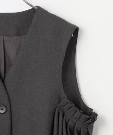 #Newans 【セレモニーにも】〈亀恭子さんコラボ〉サイドギャザージレ