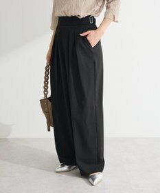 Green Parks タックワイドパンツ