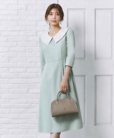 TOCCA 【八木アリサさん着用】【00サイズあり・消臭】FLYING SAUCER 七分丈ドレス