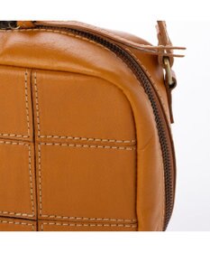 UNBILLION ピークスピーク PEAKSPEAK / 牛革パッチワークスクエアショルダー