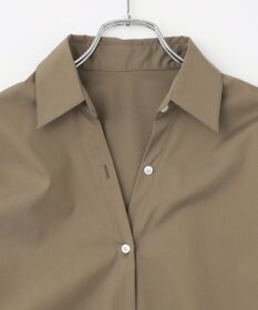 #Newans 【ANSWER for 産前産後ママ】リボン取り外し可能！シャツカラーワンピース