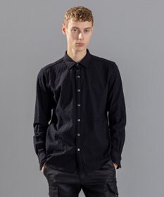 JOSEPH HOMME アロージャガードストレッチ　レギュラーカラーシャツ