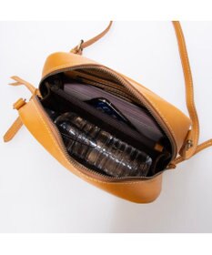 UNBILLION ピークスピーク PEAKSPEAK / 牛革パッチワークスクエアショルダー