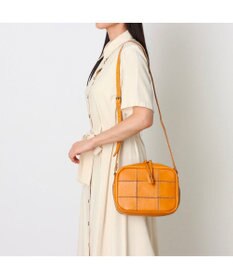 UNBILLION ピークスピーク PEAKSPEAK / 牛革パッチワークスクエアショルダー