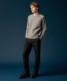 JOSEPH ABBOUD MOUNTAIN 【MADE IN JAPAN】ダイヤモンドワッフル 長袖 アウトドア Tシャツ