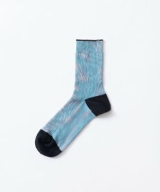 TRICOTE MOIRE LINK SOCKS／モアレリンクソックス