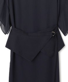 23区 S 【APPLAUDIR】シフォンジョーゼット コンビドレス