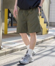 WEGO 【ウエストゴム/紐/速乾/洗濯可/SMLサイズ展開】ナイロンイージーショーツ