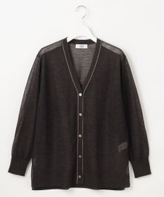J.PRESS LADIES 【WEB限定カラーあり・洗える】Vis/Peスパーク ニット カーディガン