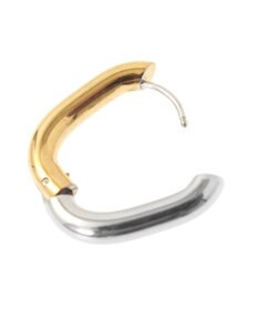 Green Parks ・ＨＡＬＦ　ＴＩＭＥ　サージカルバイカラーピアス